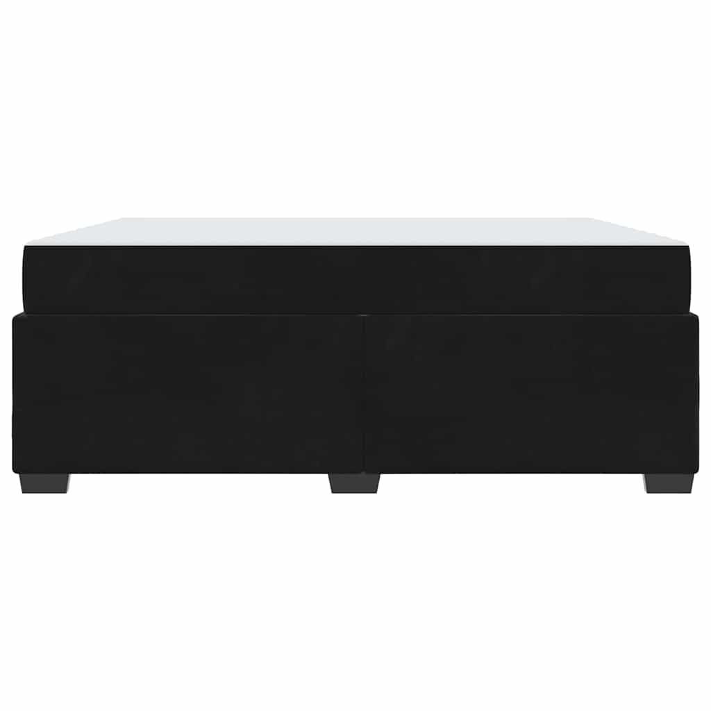 Bedframe met matras Zwart 180 x 200 cm Stof is nu te koop bij PeponiXL, paradijselijk wonen!