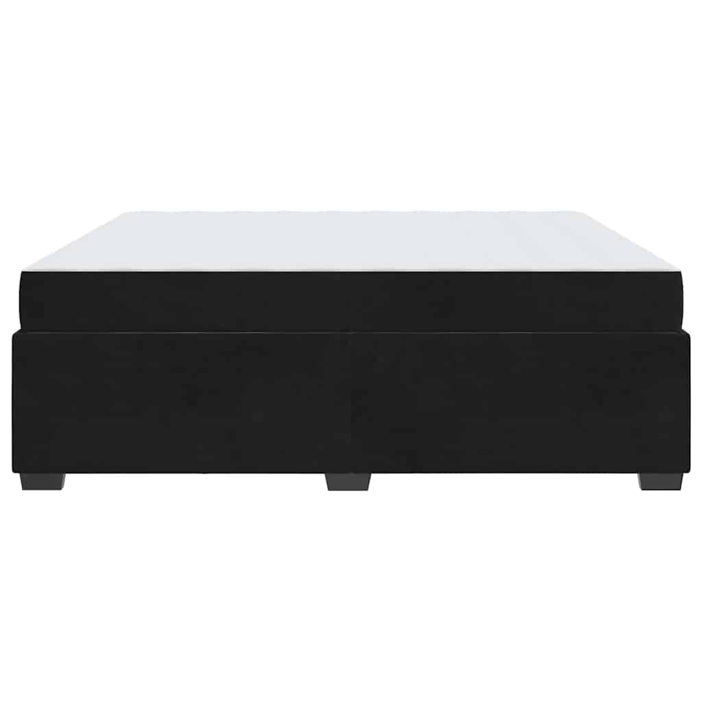 Bedframe met matras Zwart 180 x 200 cm Stof is nu te koop bij PeponiXL, paradijselijk wonen!