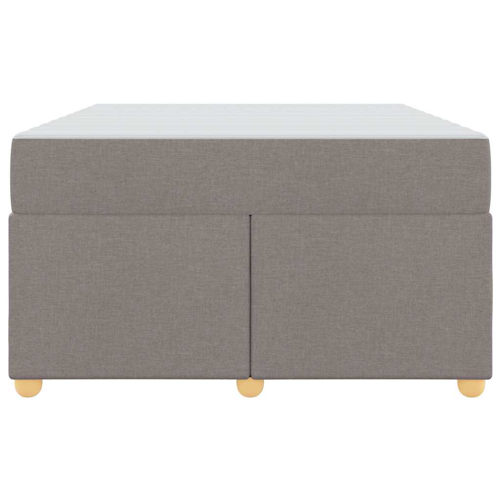 Bedframe met matras Taupe 120 x 200 cm Stof is nu te koop bij PeponiXL, paradijselijk wonen!