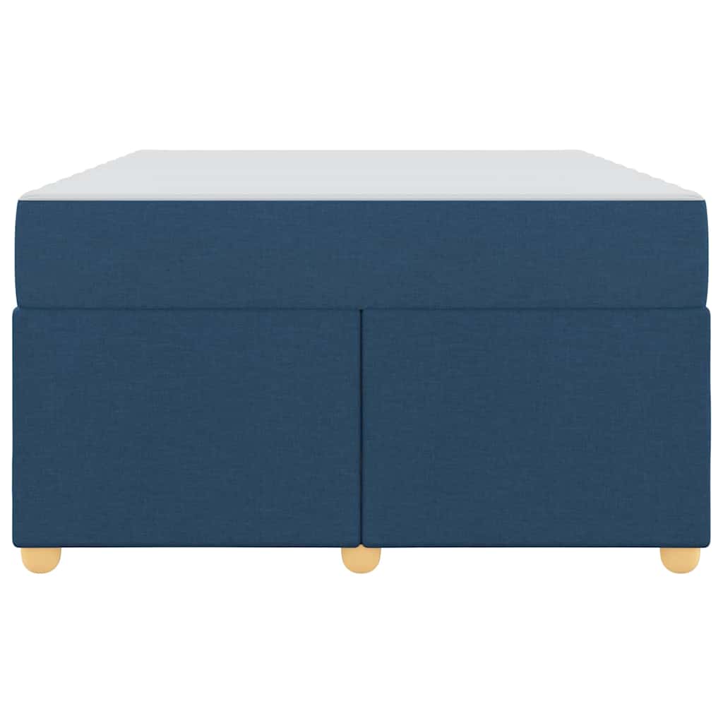 Bedframe met matras Blauw 120 x 200 cm Stof is nu te koop bij PeponiXL, paradijselijk wonen!