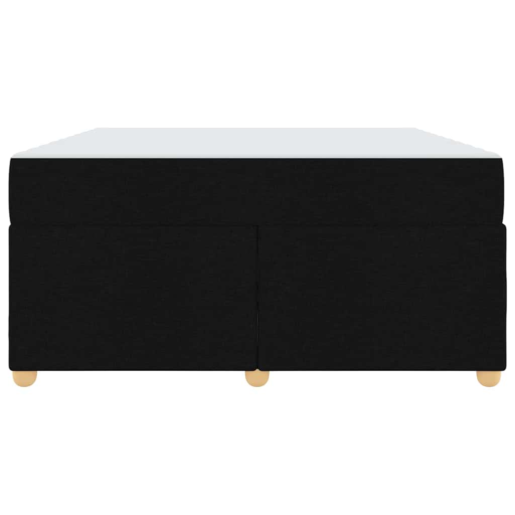 Bedframe met matras Zwart 160 x 200 cm Stof is nu te koop bij PeponiXL, paradijselijk wonen!