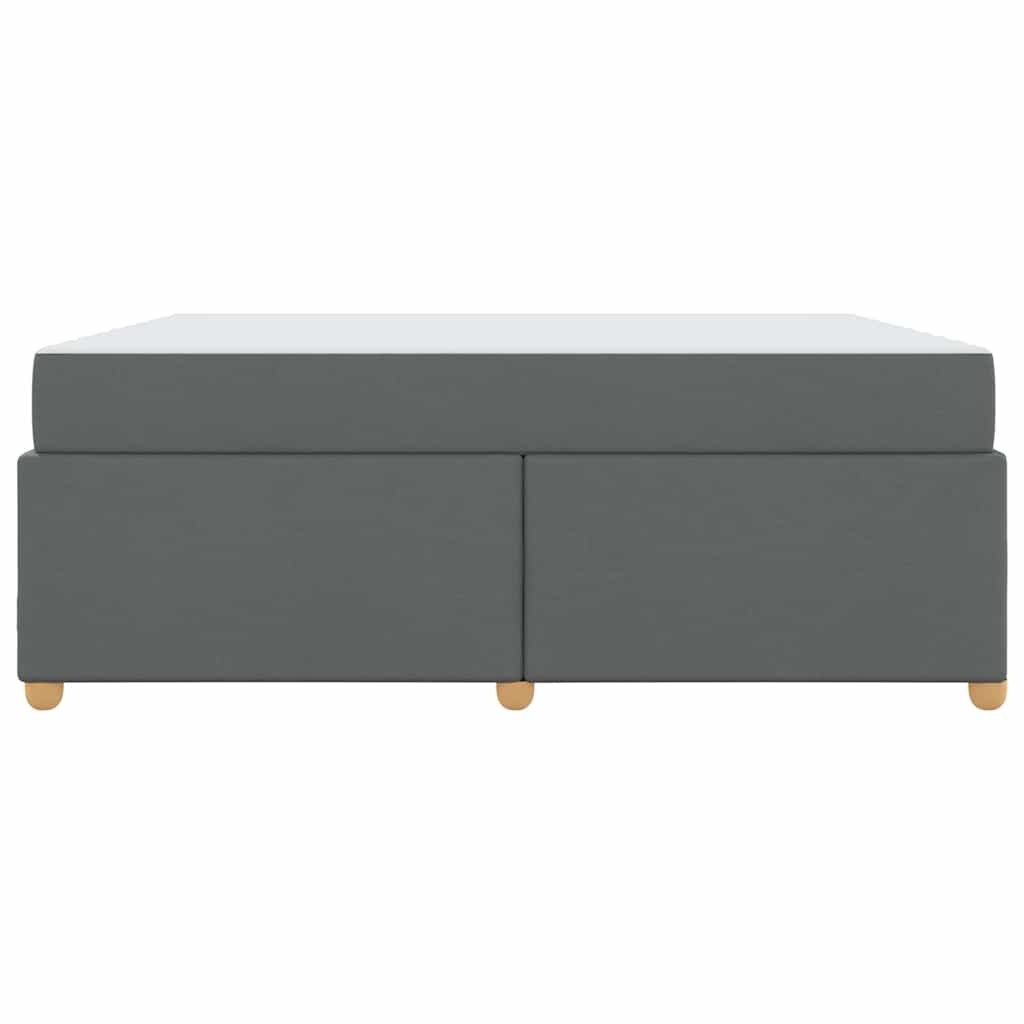 Bedframe met matras Donkergrijs 180 x 200 cm Stof is nu te koop bij PeponiXL, paradijselijk wonen!