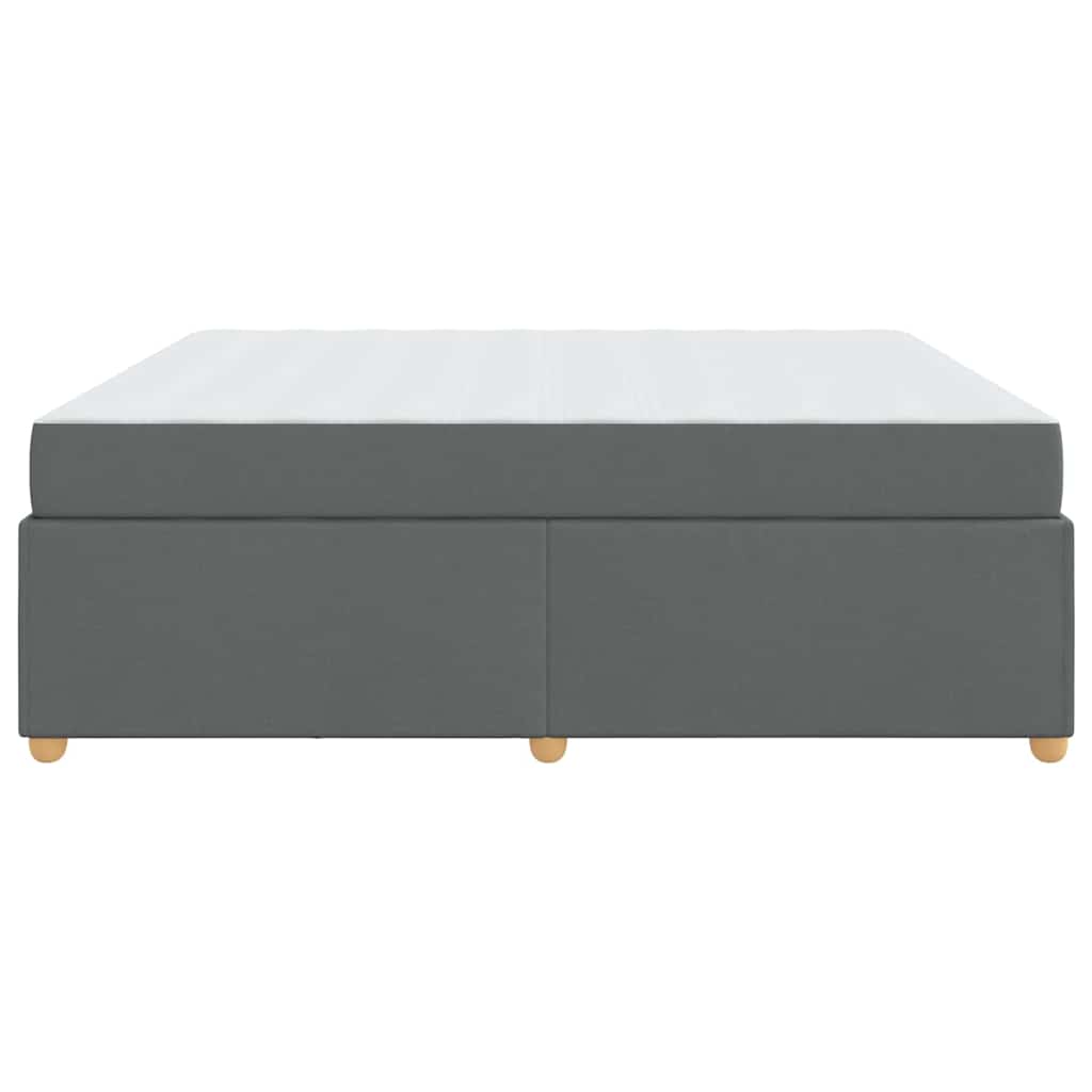 Bedframe met matras Donkergrijs 180 x 200 cm Stof is nu te koop bij PeponiXL, paradijselijk wonen!