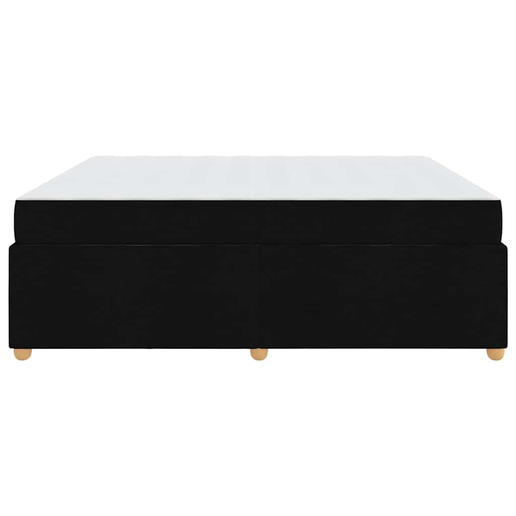 Bedframe met matras Zwart 180 x 200 cm Stof is nu te koop bij PeponiXL, paradijselijk wonen!