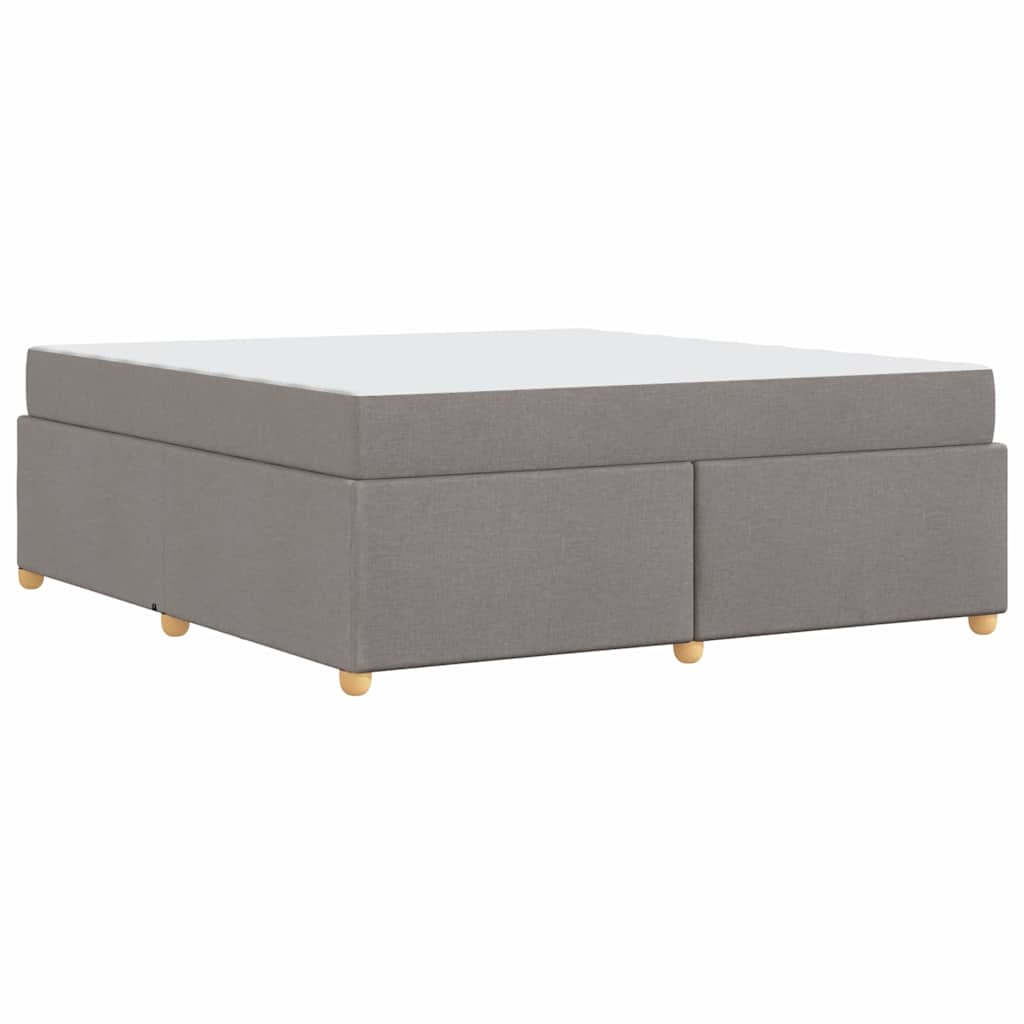 Bedframe met matras Taupe 180 x 200 cm Stof is nu te koop bij PeponiXL, paradijselijk wonen!
