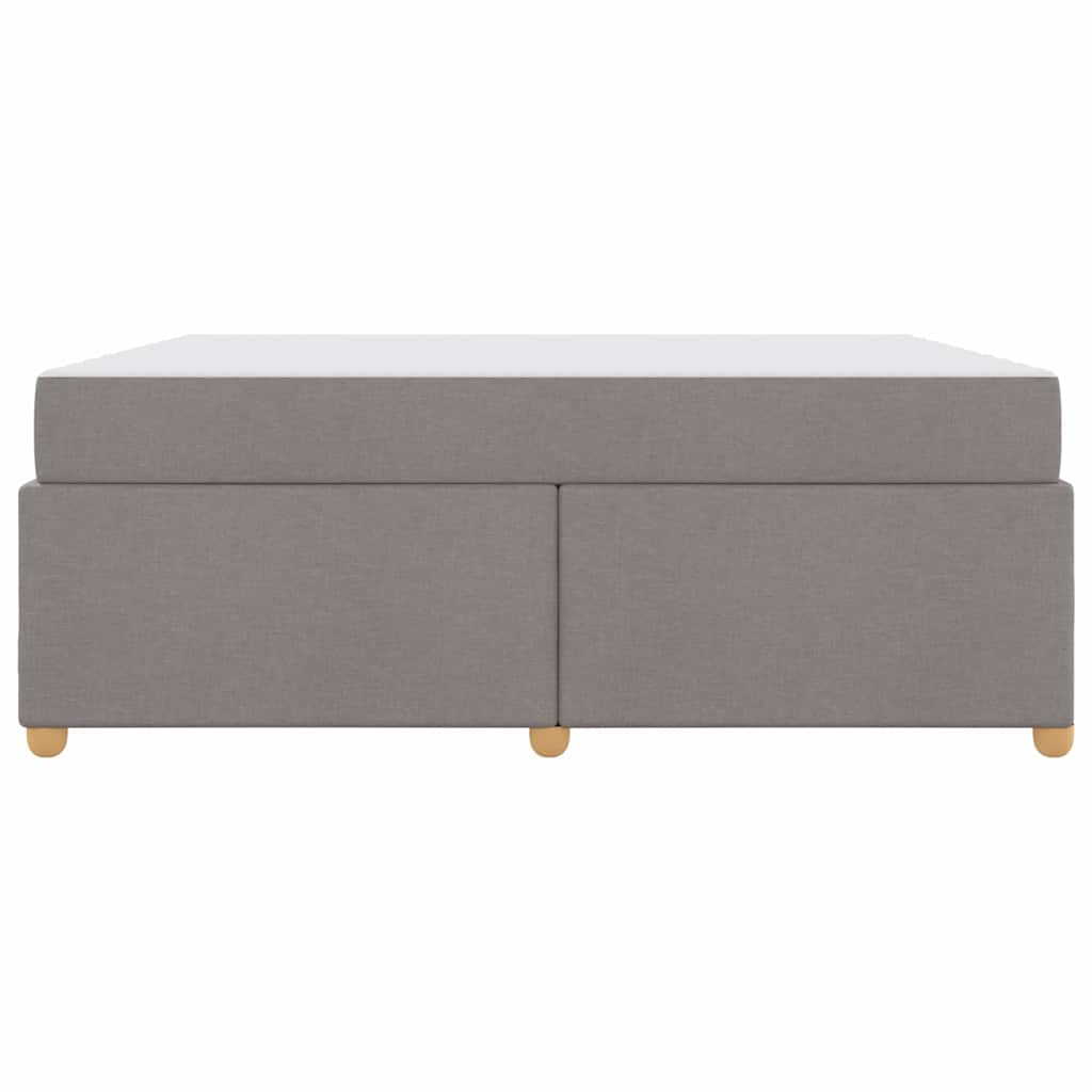 Bedframe met matras Taupe 180 x 200 cm Stof is nu te koop bij PeponiXL, paradijselijk wonen!