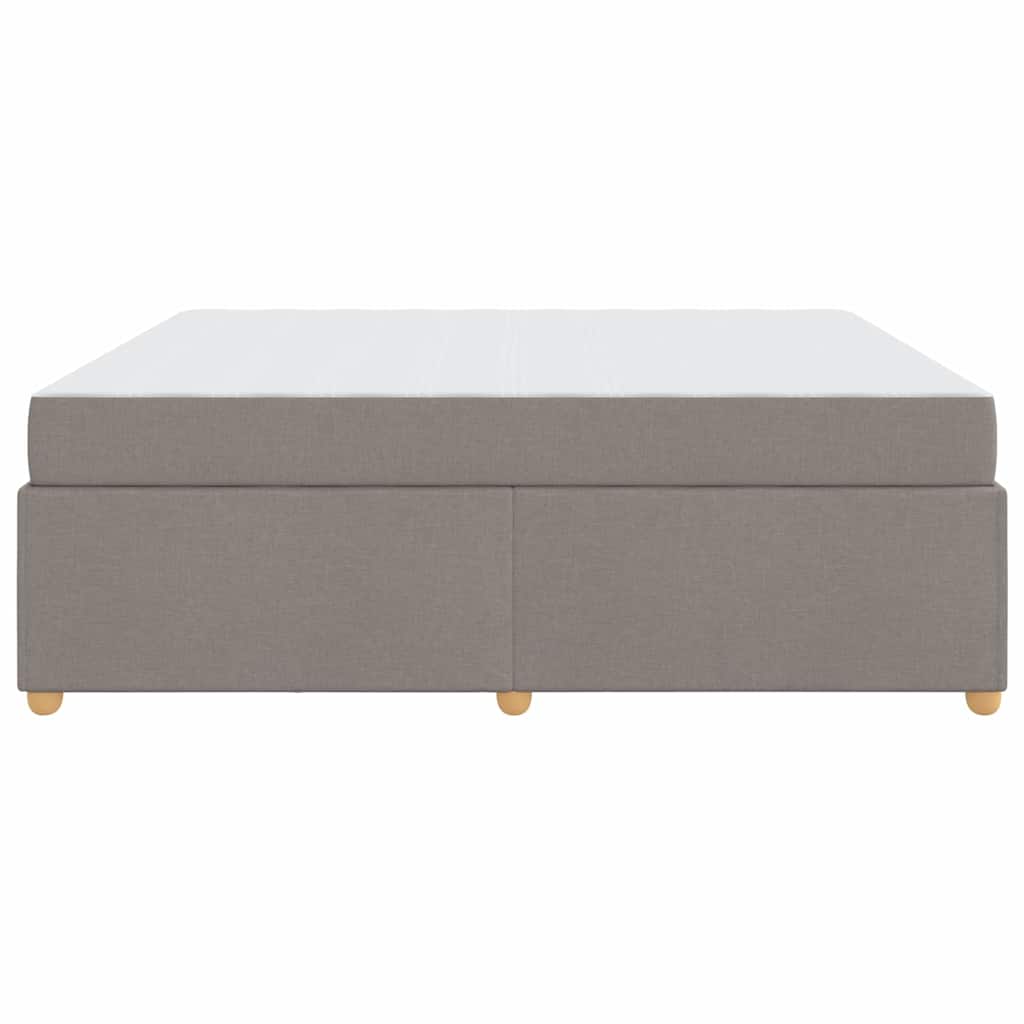 Bedframe met matras Taupe 180 x 200 cm Stof is nu te koop bij PeponiXL, paradijselijk wonen!