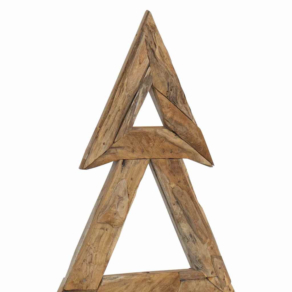 Kerstboom met standaard Bruin 181 cm Massief teakhout is nu te koop bij PeponiXL, paradijselijk wonen!