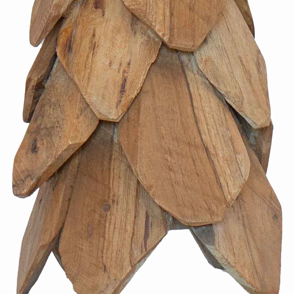 Kerstboom met standaard Bruin 51 cm Massief teakhout is nu te koop bij PeponiXL, paradijselijk wonen!