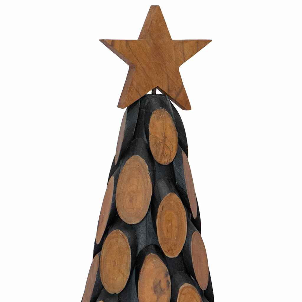 Kerstboom met standaard Bruin 61 cm Massief teakhout is nu te koop bij PeponiXL, paradijselijk wonen!