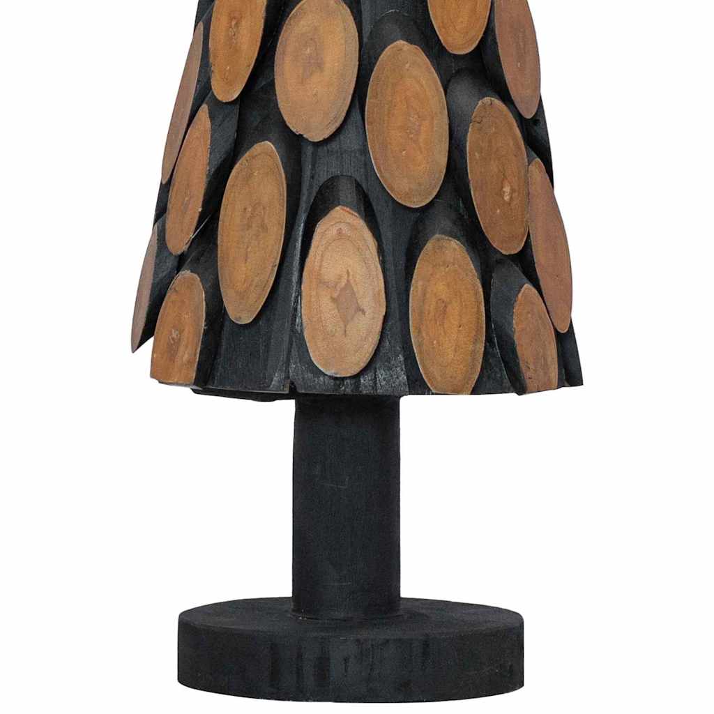 Kerstboom met standaard Bruin 61 cm Massief teakhout is nu te koop bij PeponiXL, paradijselijk wonen!