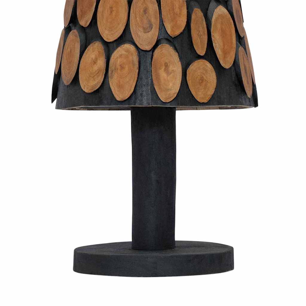 Kerstboom met standaard Bruin 120 cm Massief teakhout is nu te koop bij PeponiXL, paradijselijk wonen!