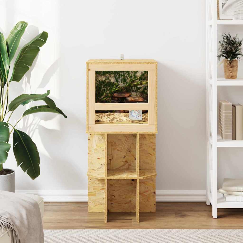 Terrarium Bruin 40 x 40 x 90 cm OSB is nu te koop bij PeponiXL, paradijselijk wonen!