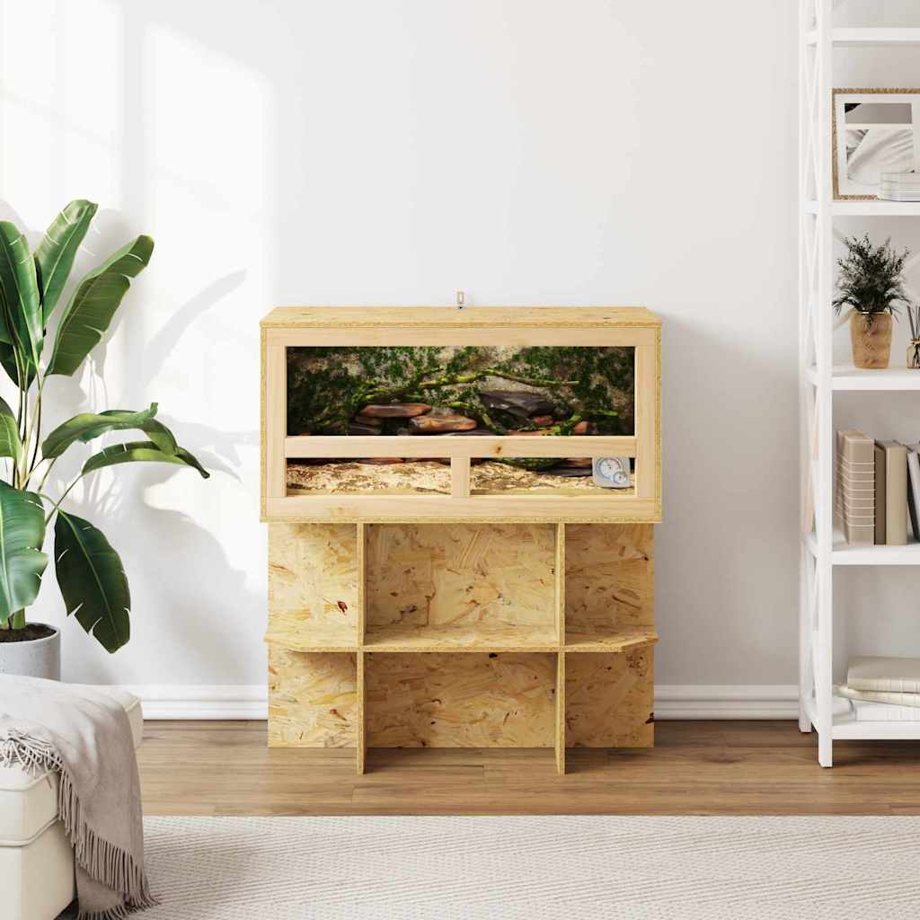 Terrarium Bruin 80 x 40 x 90 cm OSB is nu te koop bij PeponiXL, paradijselijk wonen!
