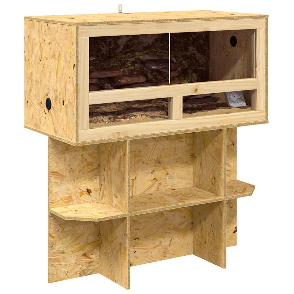 Terrarium Bruin 80 x 40 x 90 cm OSB is nu te koop bij PeponiXL, paradijselijk wonen!