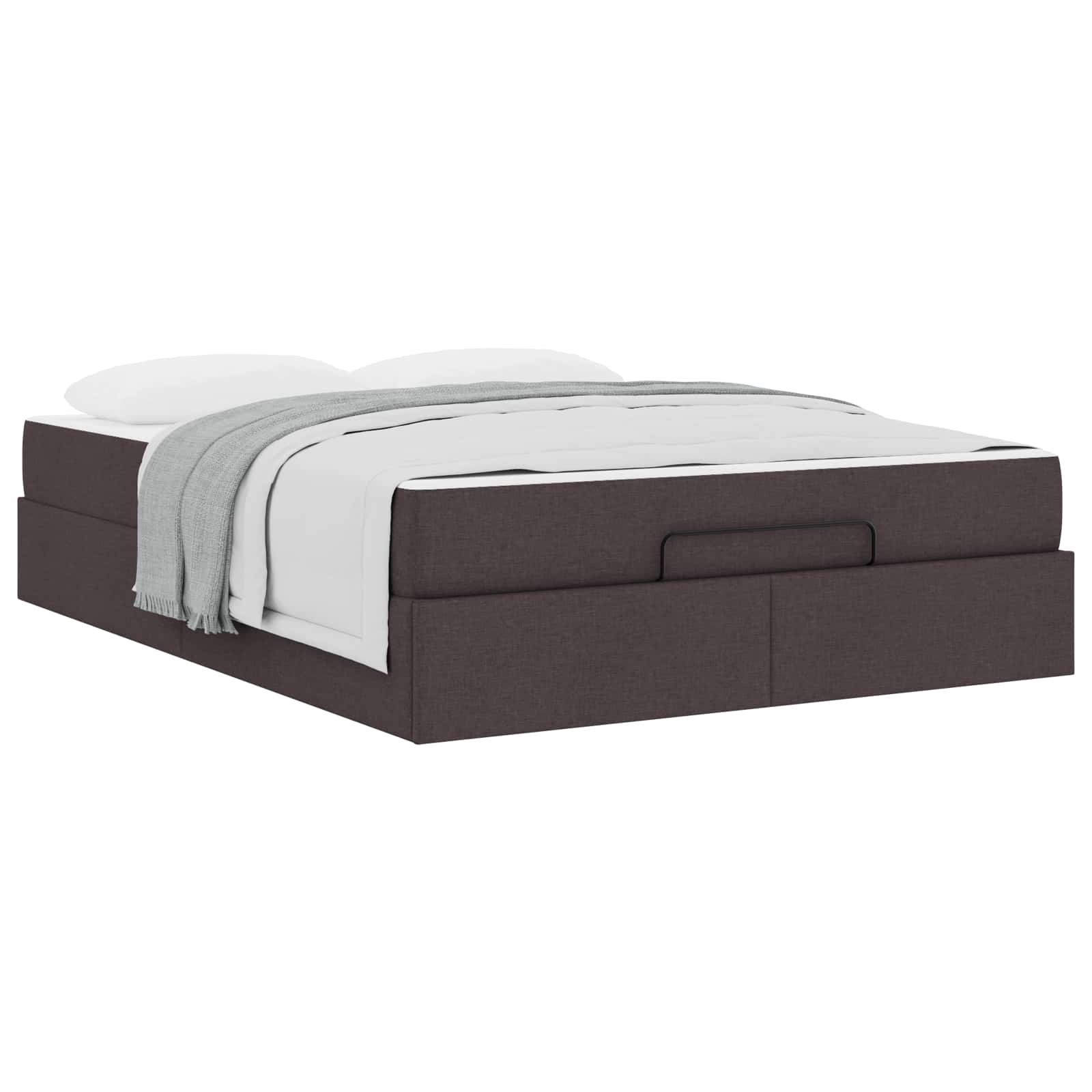 Bedframe met matras 2 pcs Tan Stof is nu te koop bij PeponiXL, paradijselijk wonen!