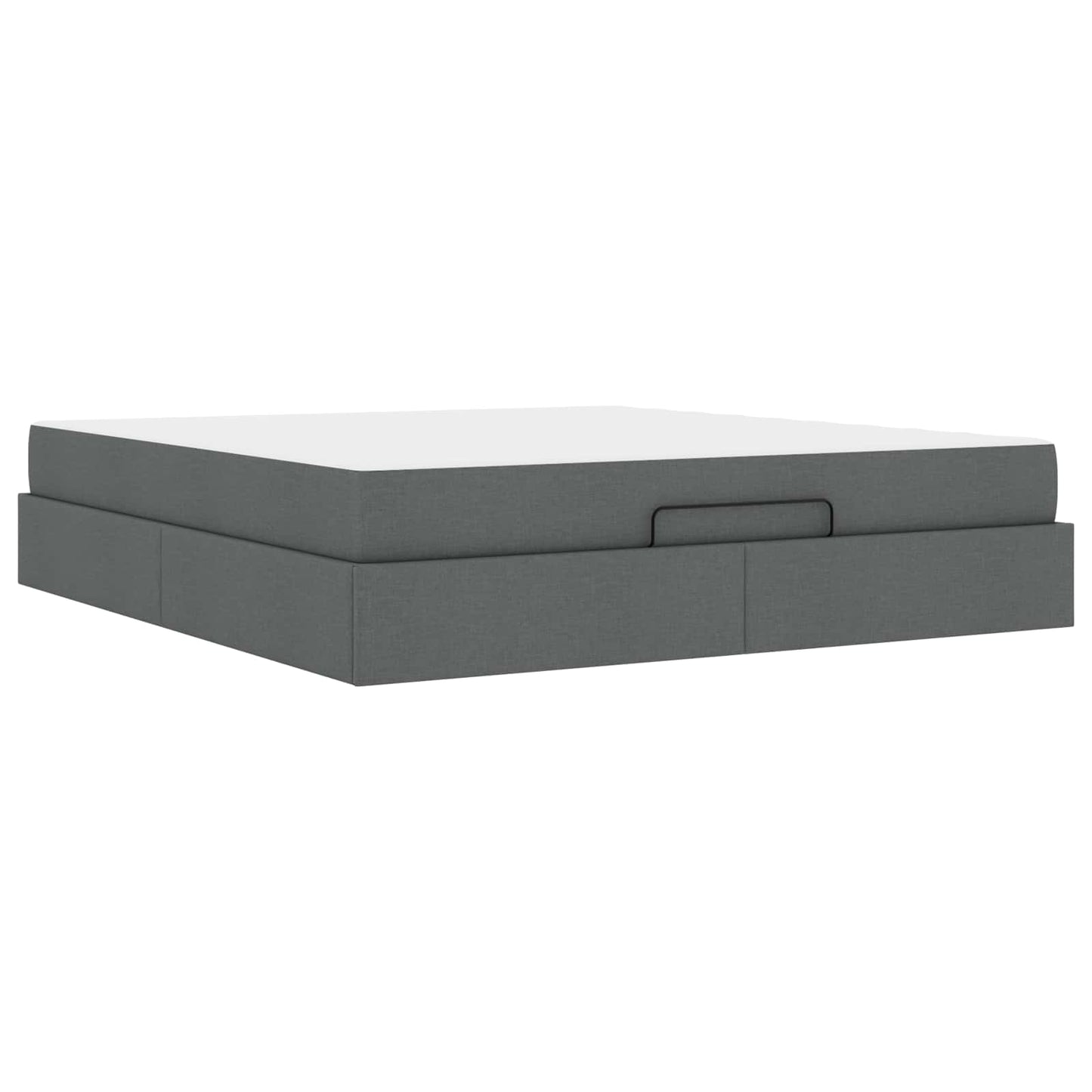 Bedframe met matras 2 pcs Dim Grijs Stof is nu te koop bij PeponiXL, paradijselijk wonen!