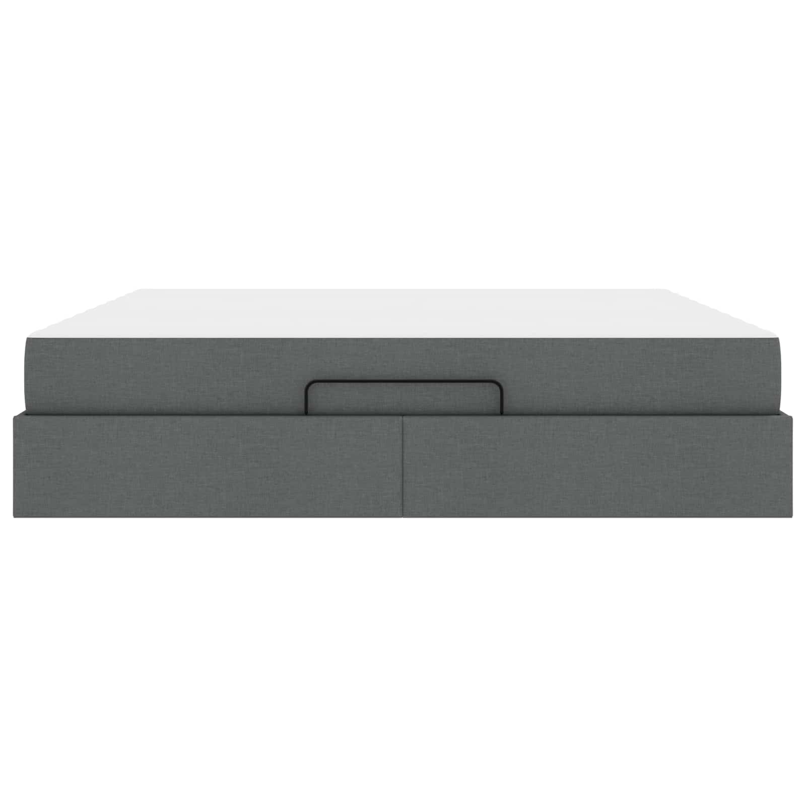 Bedframe met matras 2 pcs Dim Grijs Stof is nu te koop bij PeponiXL, paradijselijk wonen!