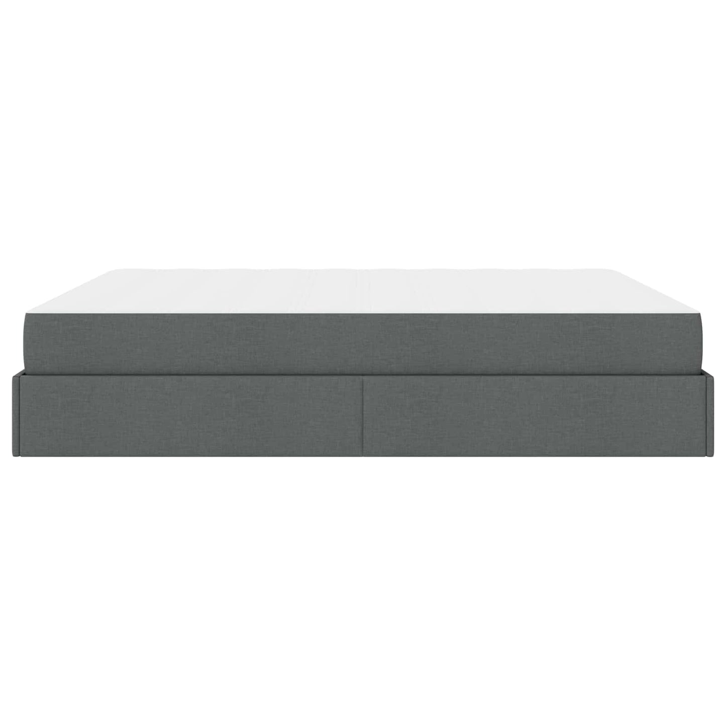 Bedframe met matras 2 pcs Dim Grijs Stof is nu te koop bij PeponiXL, paradijselijk wonen!
