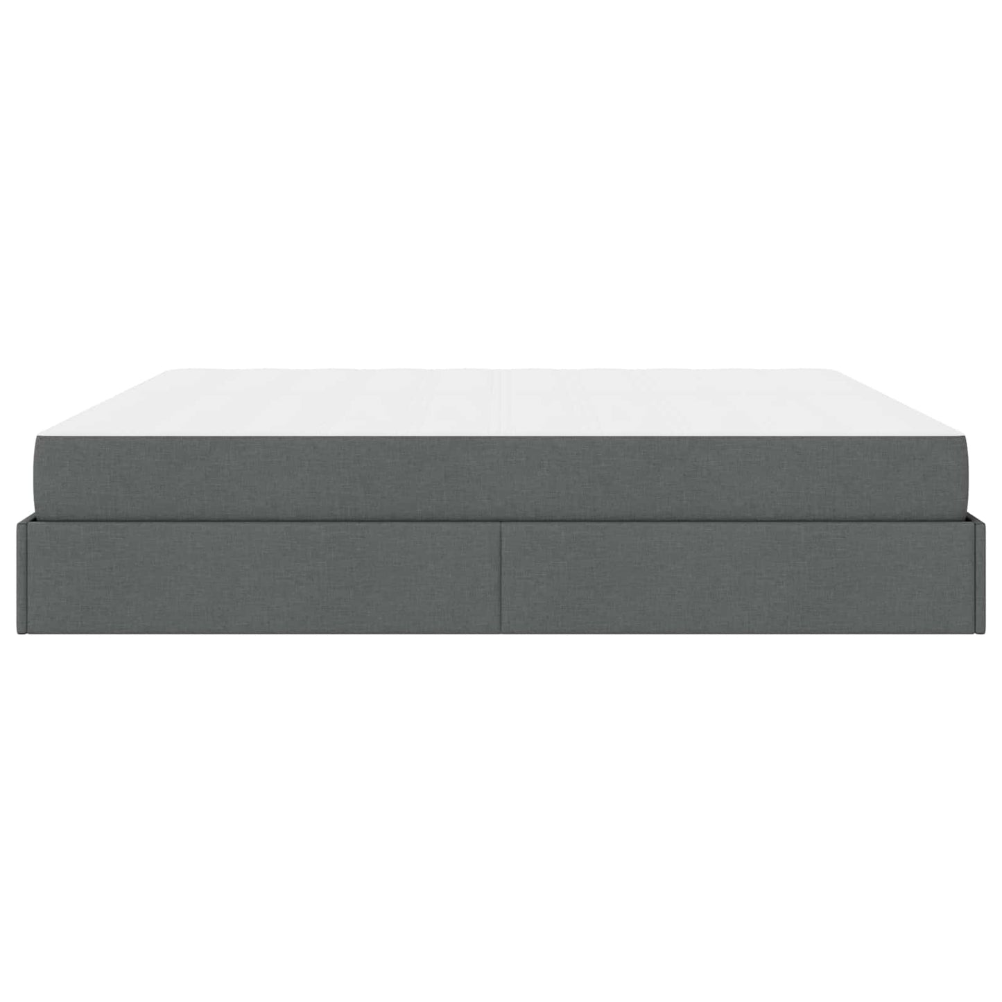 Bedframe met matras met matras 2 pcs Dim Grijs Stof is nu te koop bij PeponiXL, paradijselijk wonen!