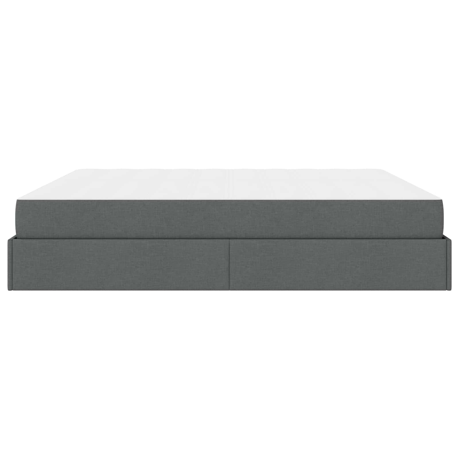 Bedframe met matras met matras 2 pcs Dim Grijs Stof is nu te koop bij PeponiXL, paradijselijk wonen!