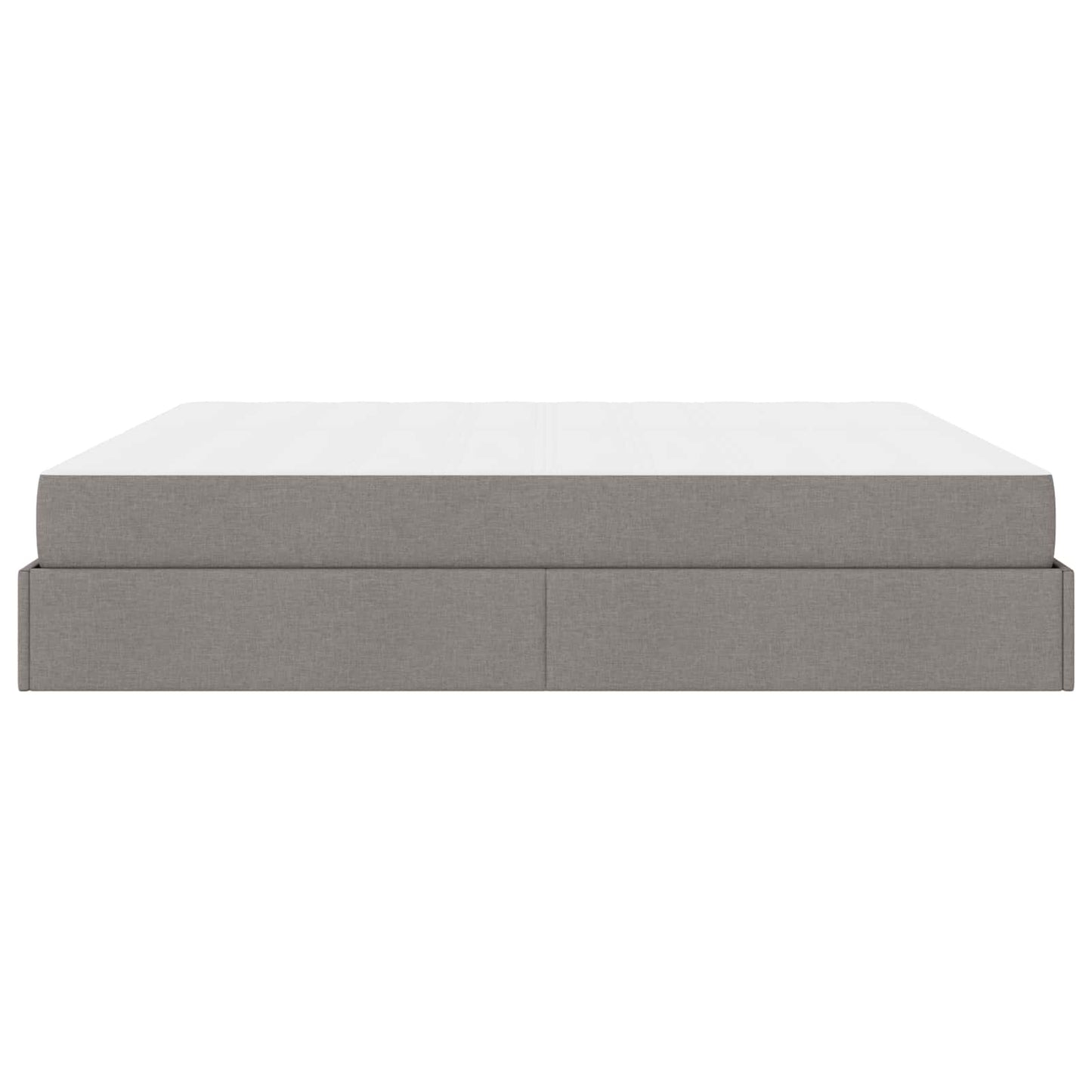Bedframe met matras met matras 2 pcs Taupe Stof is nu te koop bij PeponiXL, paradijselijk wonen!