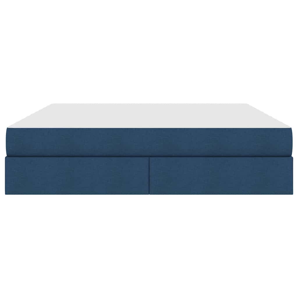 Opbergbed met matras met matras Blauw 180 x 200 cm Polyester is nu te koop bij PeponiXL, paradijselijk wonen!