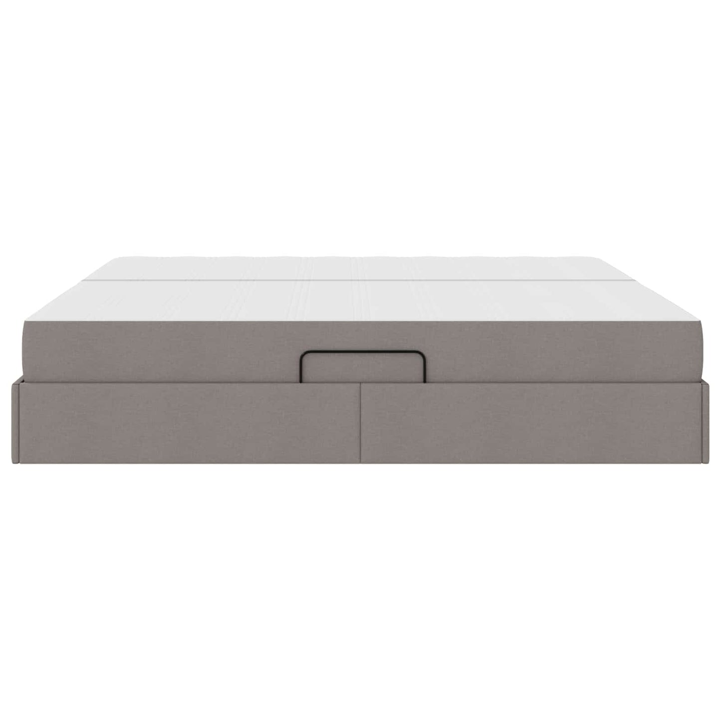 Opbergbed met matras met matras Taupe 200 x 200 cm Polyester is nu te koop bij PeponiXL, paradijselijk wonen!