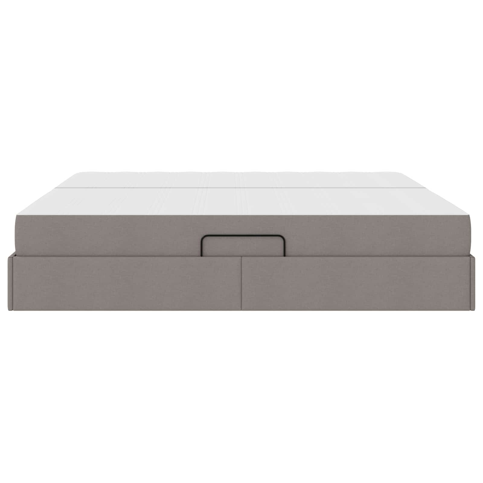 Opbergbed met matras met matras Taupe 200 x 200 cm Polyester is nu te koop bij PeponiXL, paradijselijk wonen!
