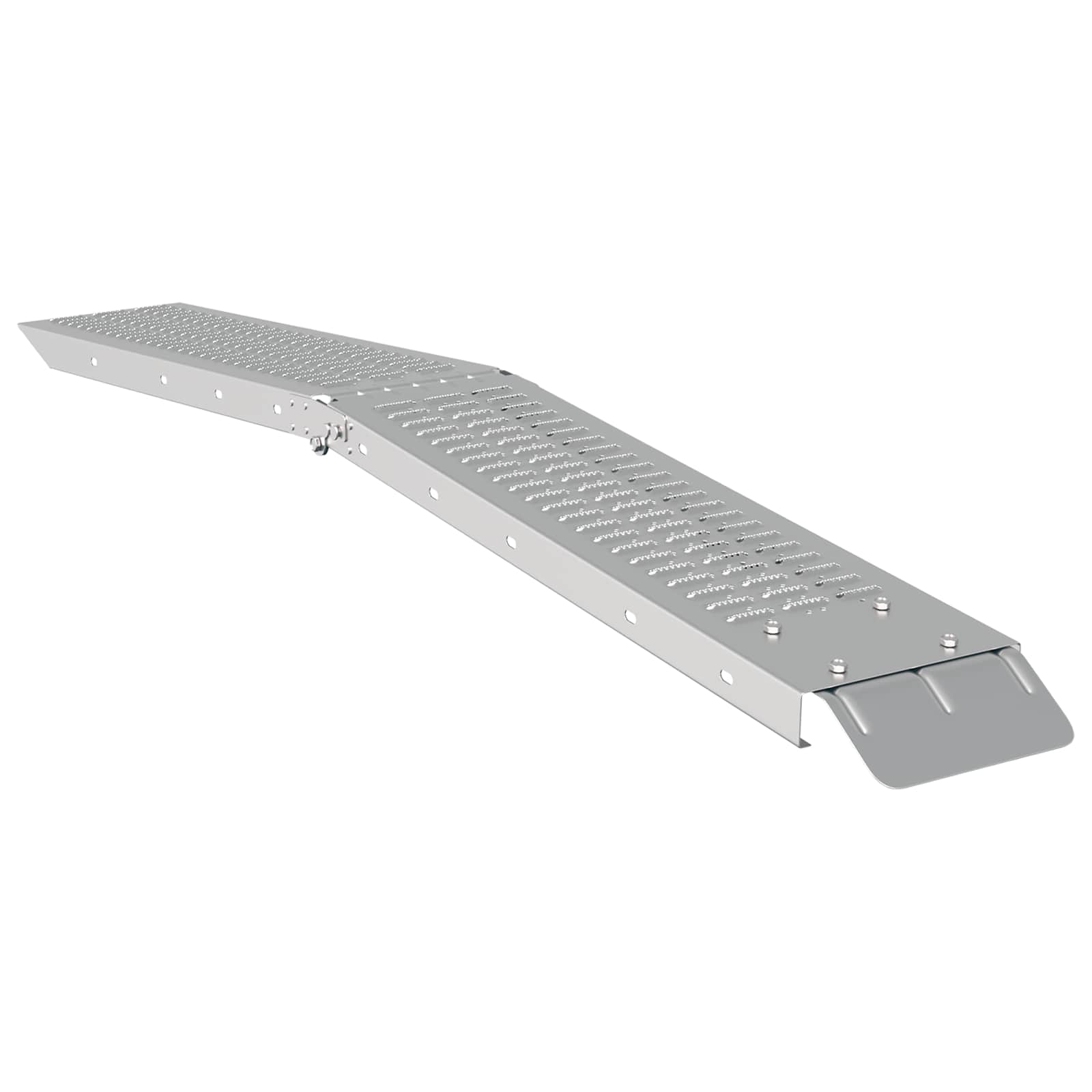 Opvouwbare oprijplaat 200kg per oprijplaat 2 pcs Zilver is nu te koop bij PeponiXL, paradijselijk wonen!