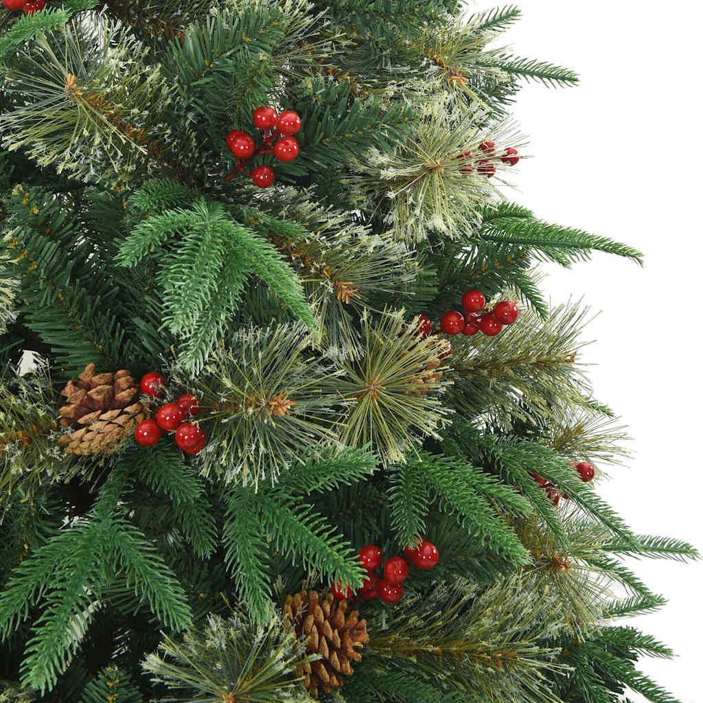 Kunstmatige Inklapbare Kerstboom Groen 180 cm PVC, PE en Staal is nu te koop bij PeponiXL, paradijselijk wonen!