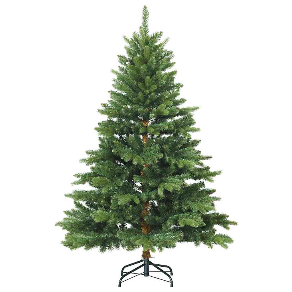Kunstmatige Inklapbare Kerstboom Groen 150 cm PVC, PE en staal is nu te koop bij PeponiXL, paradijselijk wonen!