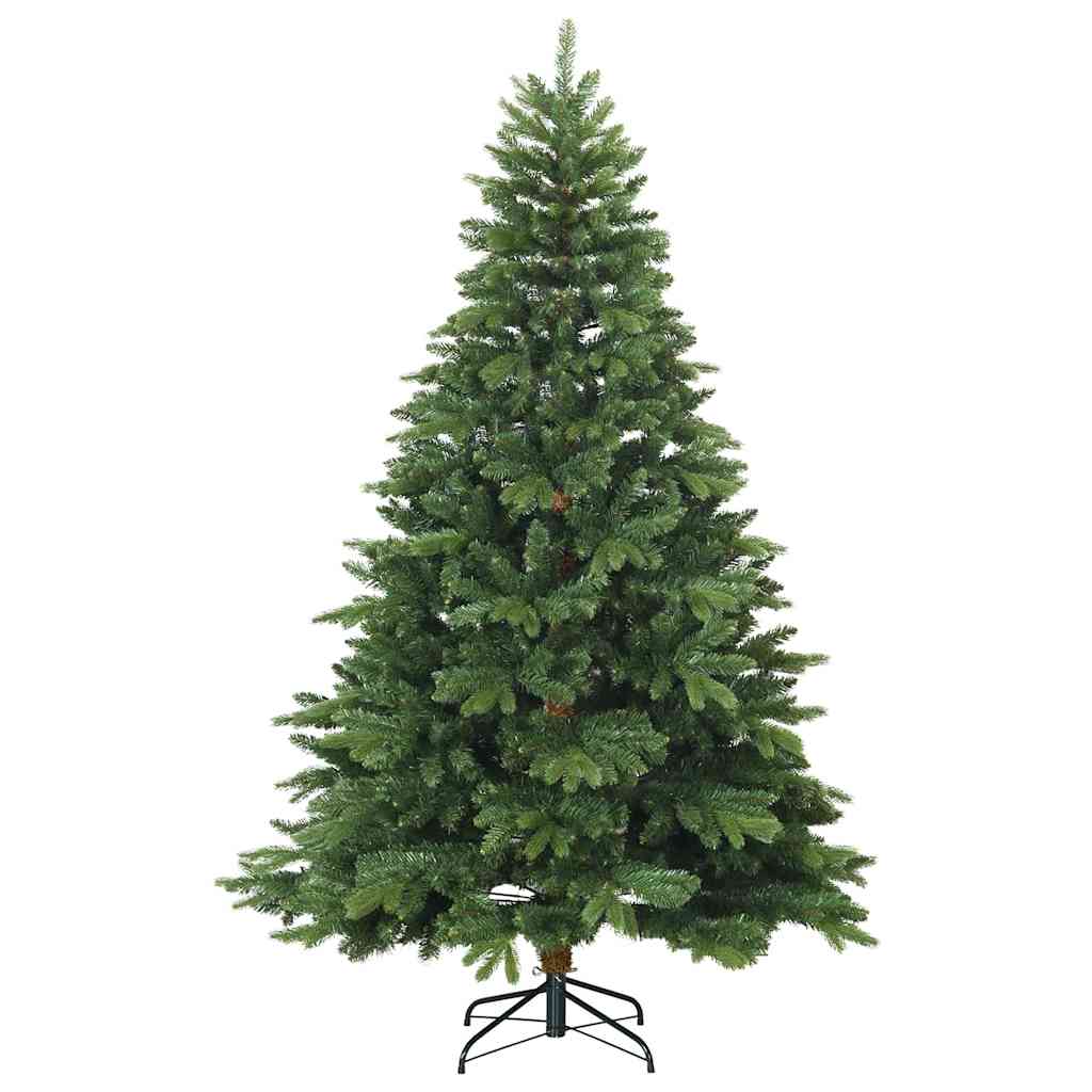 Kunstmatige Inklapbare Kerstboom Groen 180 cm PVC, PE en staal is nu te koop bij PeponiXL, paradijselijk wonen!