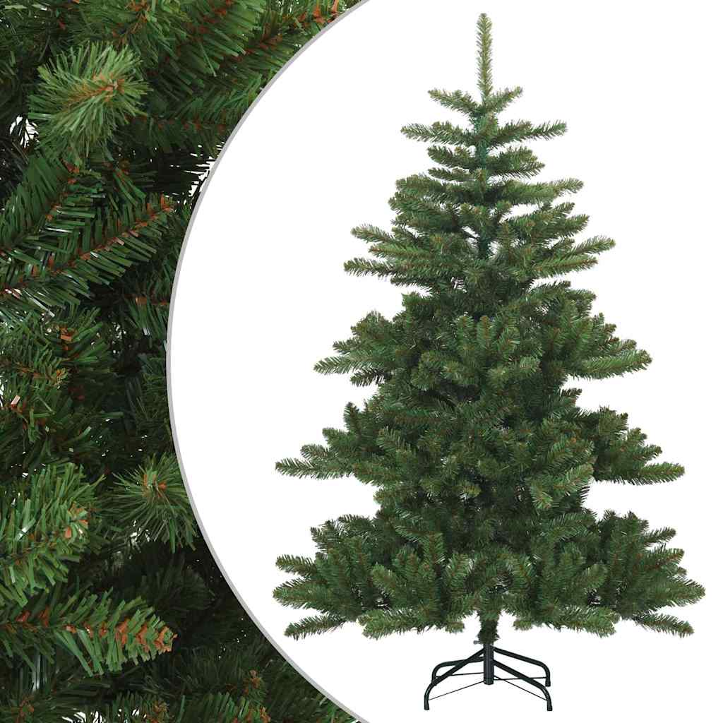 Kunstmatige Inklapbare Kerstboom Groen 150 cm PVC, staal is nu te koop bij PeponiXL, paradijselijk wonen!