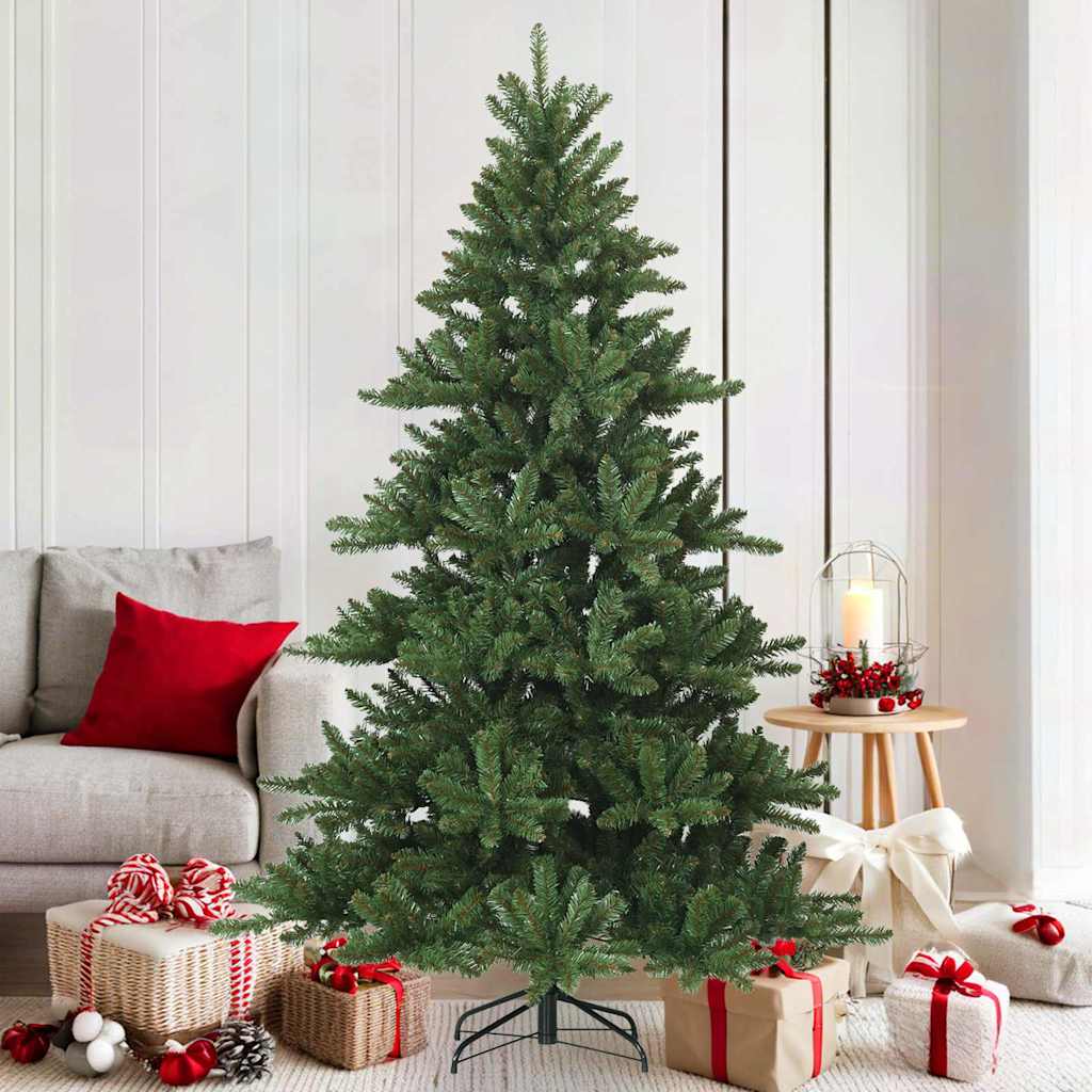 Kunstmatige Inklapbare Kerstboom Groen 180 cm PVC, staal is nu te koop bij PeponiXL, paradijselijk wonen!
