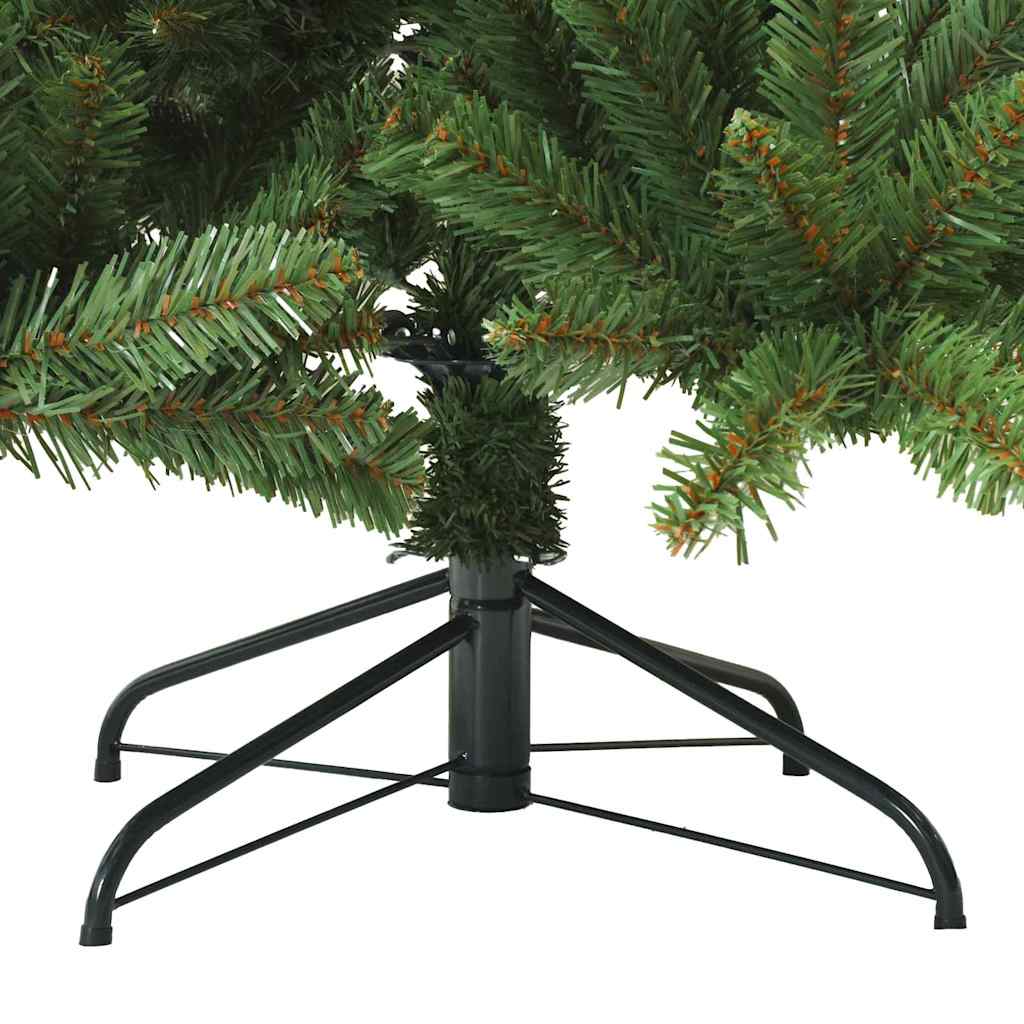 Kunstmatige Inklapbare Kerstboom Groen 210 cm PVC, staal is nu te koop bij PeponiXL, paradijselijk wonen!