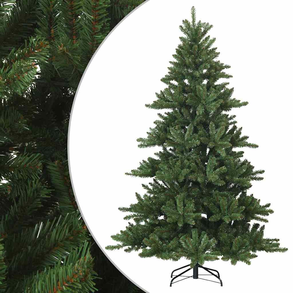 Kunstmatige Inklapbare Kerstboom Groen 210 cm PVC, staal is nu te koop bij PeponiXL, paradijselijk wonen!