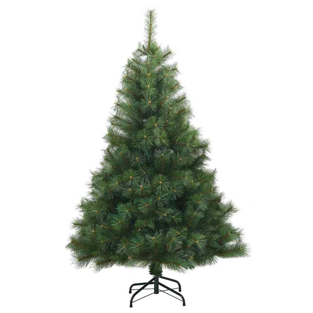 Kunstmatige Inklapbare Kerstboom Groen 150 cm PVC, staal is nu te koop bij PeponiXL, paradijselijk wonen!