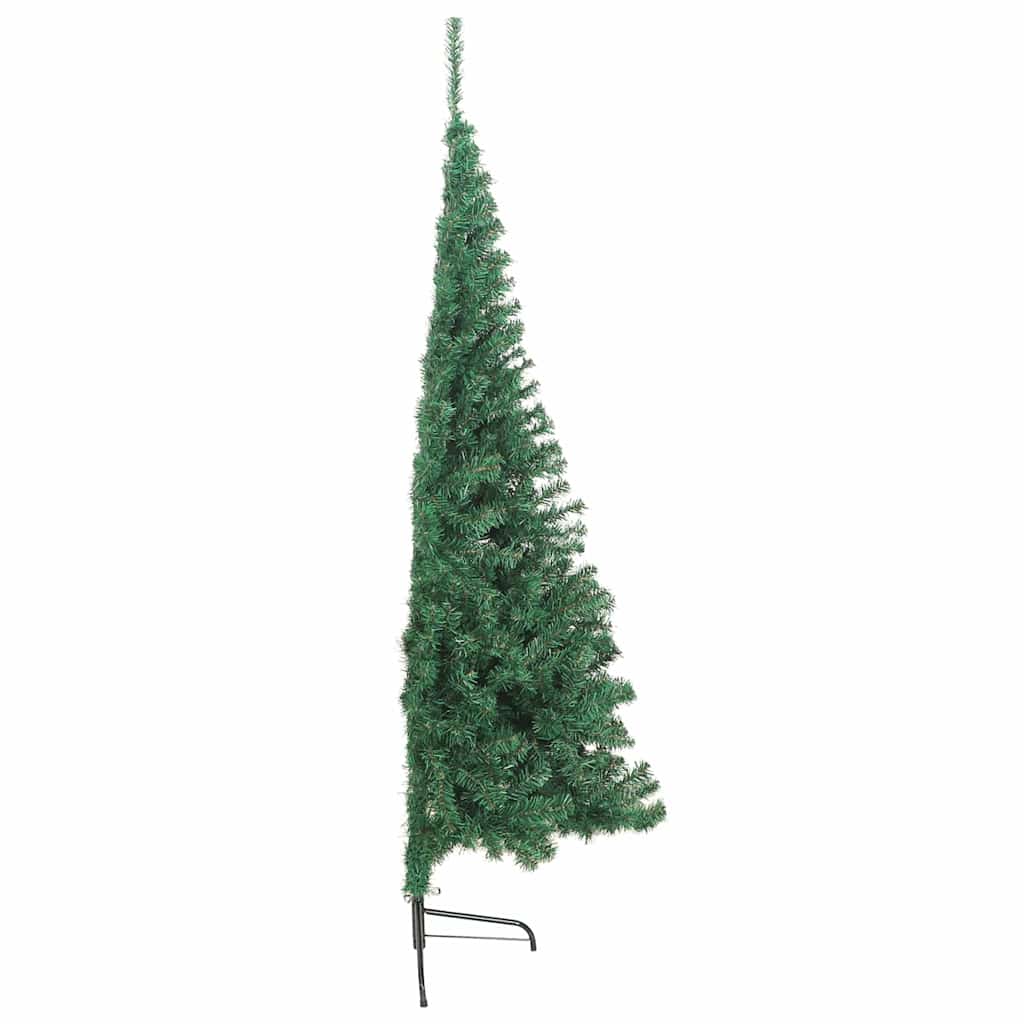 Kunstmatig Voorverlicht Kerstboom met 300 LED Groen 240 cm PVC is nu te koop bij PeponiXL, paradijselijk wonen!
