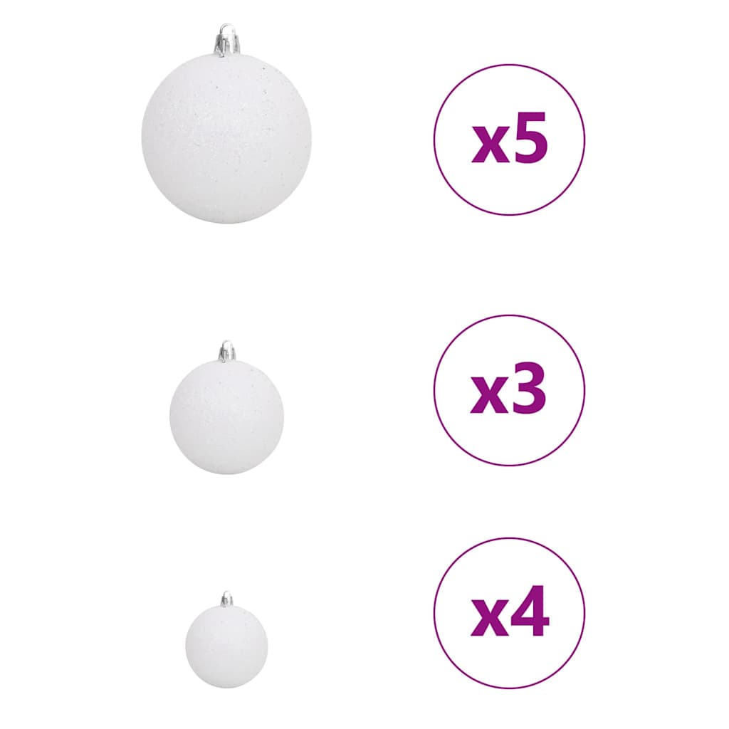 Kunstmatig Voorverlicht Kerstboom met 150 LED Zwart 150 cm PVC is nu te koop bij PeponiXL, paradijselijk wonen!