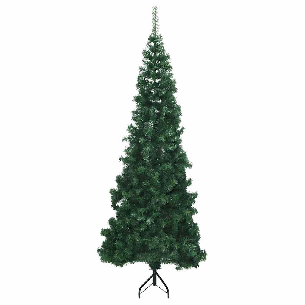 Hoek Kunstkerstboom met 300 LED Groen 240 cm PVC en Metaal is nu te koop bij PeponiXL, paradijselijk wonen!