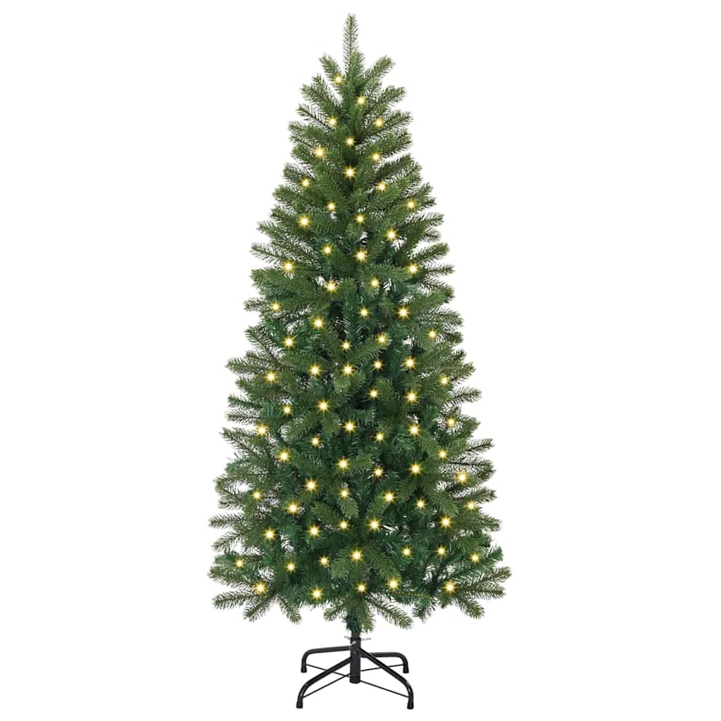 Kunstkerstboom met 150 LED met standaard Groen 120 cm PE en PVC is nu te koop bij PeponiXL, paradijselijk wonen!