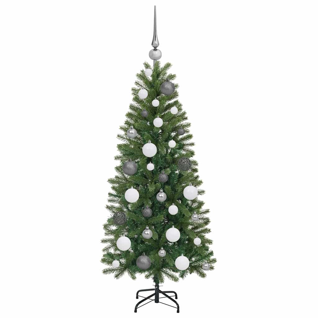 Kunstkerstboom met 150 LED met standaard Groen 120 cm PE en PVC is nu te koop bij PeponiXL, paradijselijk wonen!