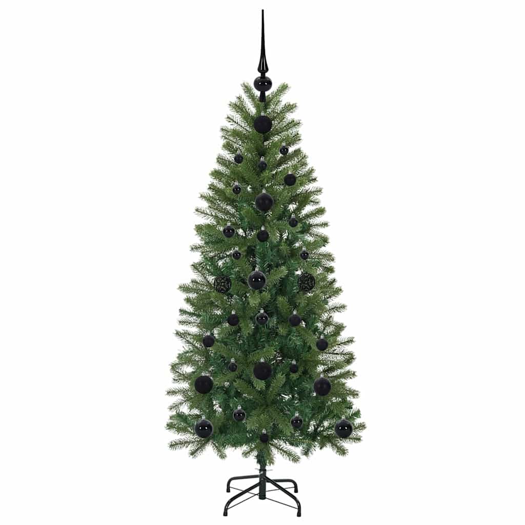Kunstkerstboom met 150 LED met standaard Groen 120 cm PE en PVC is nu te koop bij PeponiXL, paradijselijk wonen!