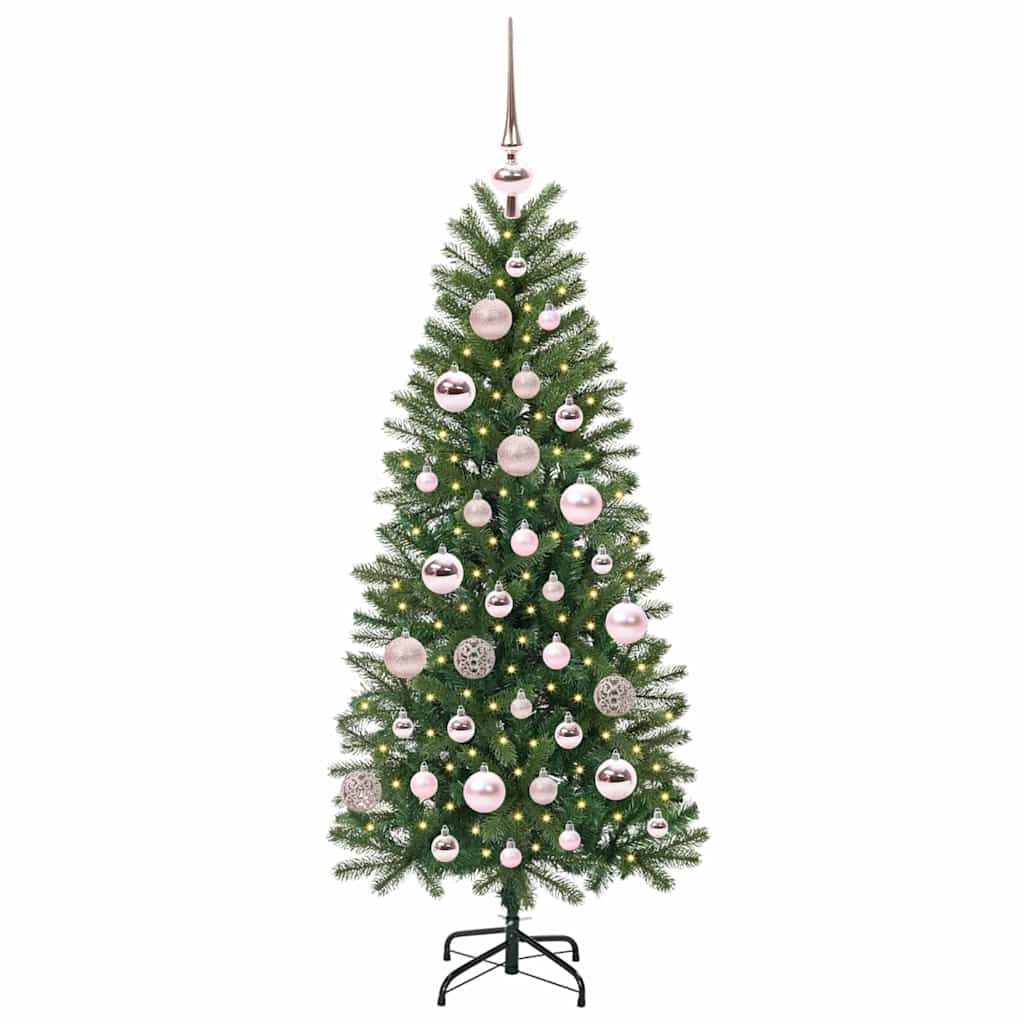 Kunstkerstboom met 150 LED met standaard Groen 120 cm PE en PVC is nu te koop bij PeponiXL, paradijselijk wonen!