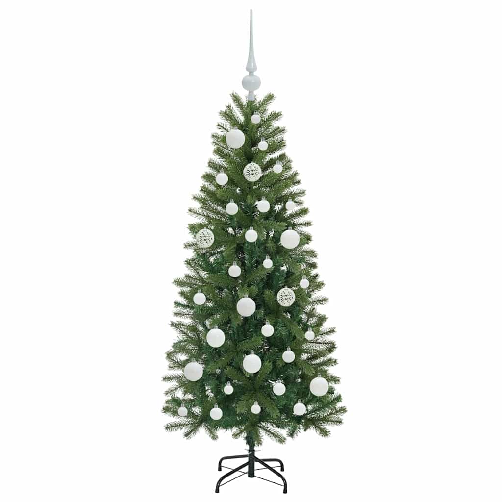 Kunstkerstboom met 150 LED met standaard Groen 120 cm PE en PVC is nu te koop bij PeponiXL, paradijselijk wonen!