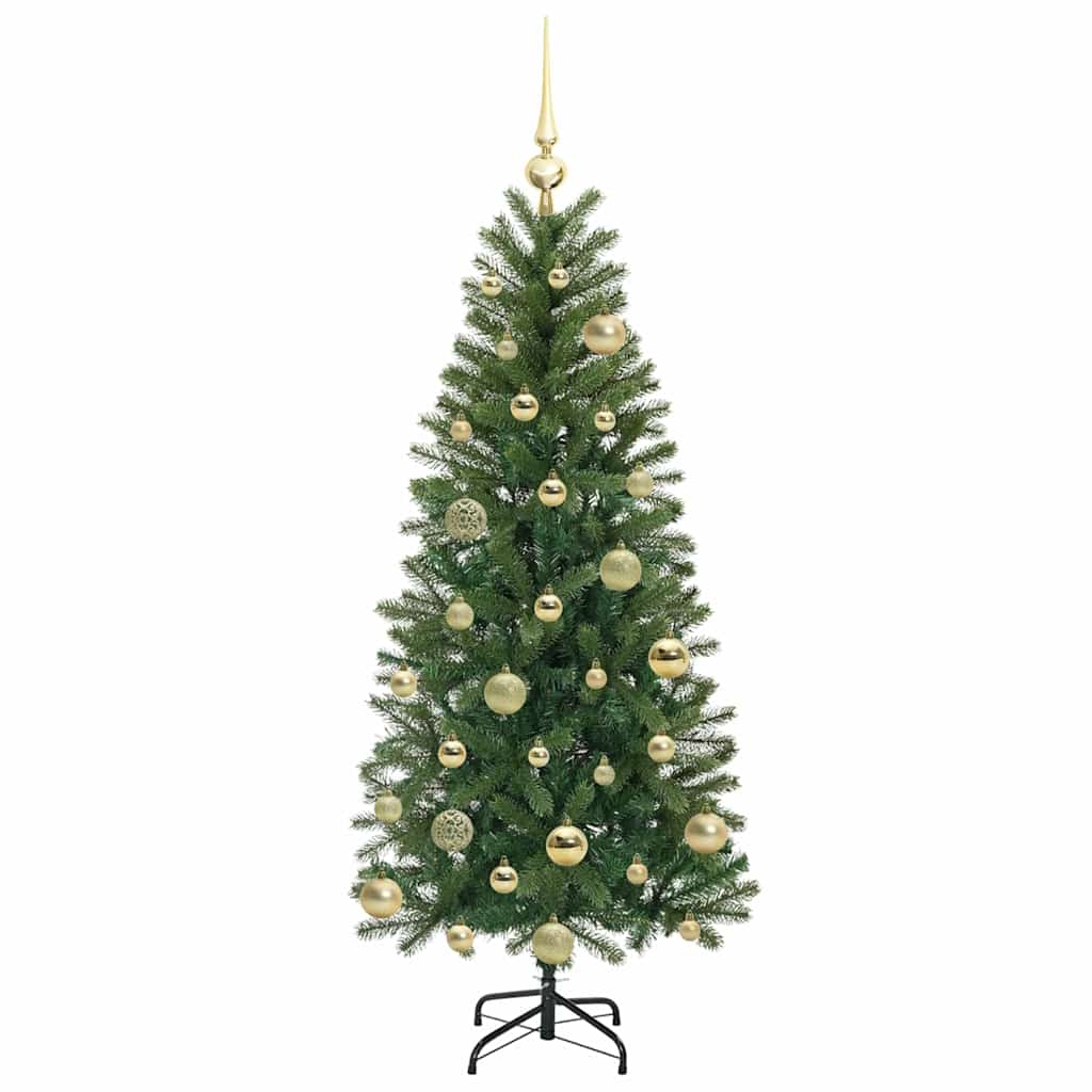 Kunstkerstboom met 150 LED met standaard Groen 120 cm PE en PVC is nu te koop bij PeponiXL, paradijselijk wonen!
