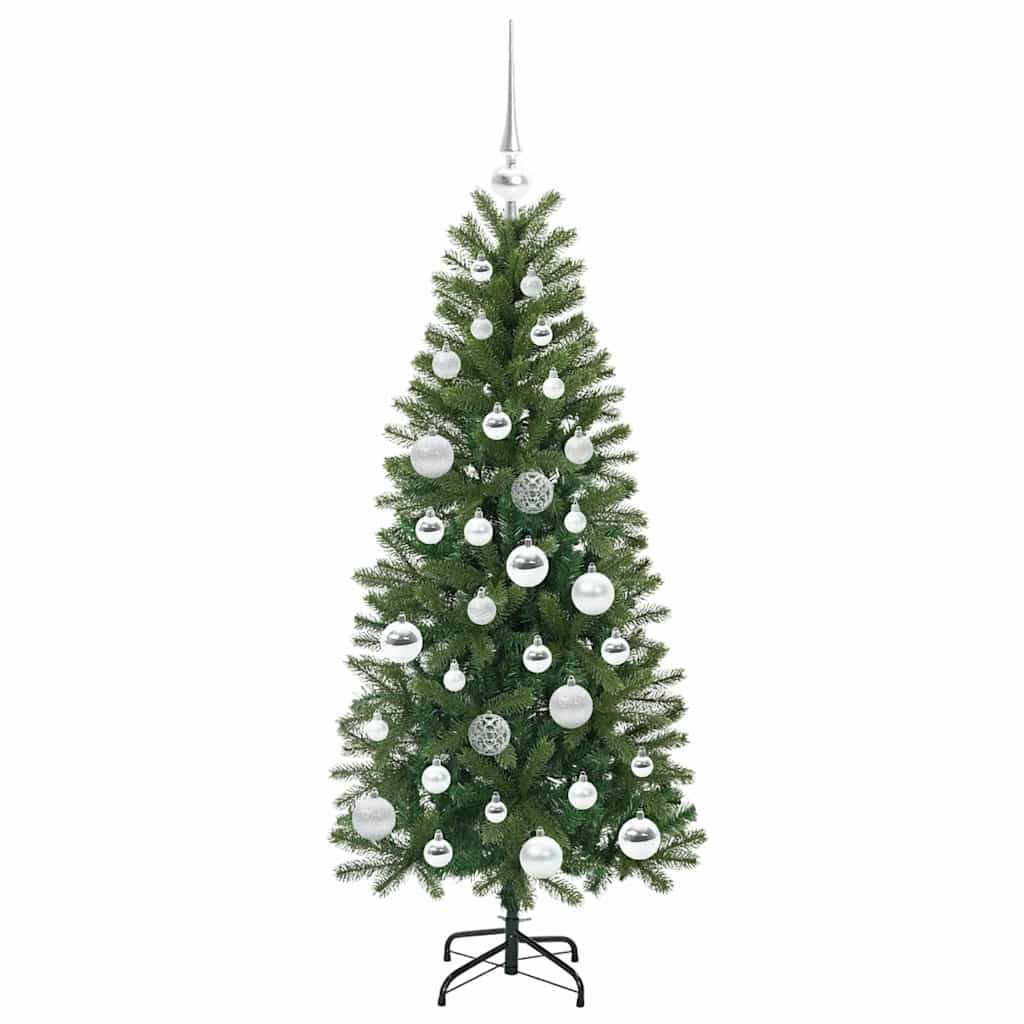Kunstkerstboom met 150 LED met standaard Groen 120 cm PE en PVC is nu te koop bij PeponiXL, paradijselijk wonen!