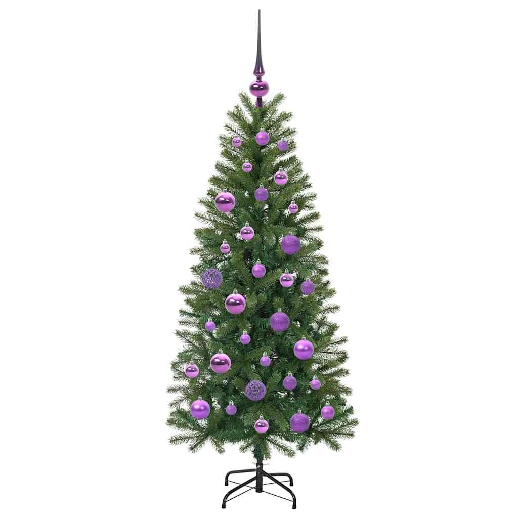 Kunstkerstboom met 150 LED met standaard Groen 120 cm PE en PVC is nu te koop bij PeponiXL, paradijselijk wonen!