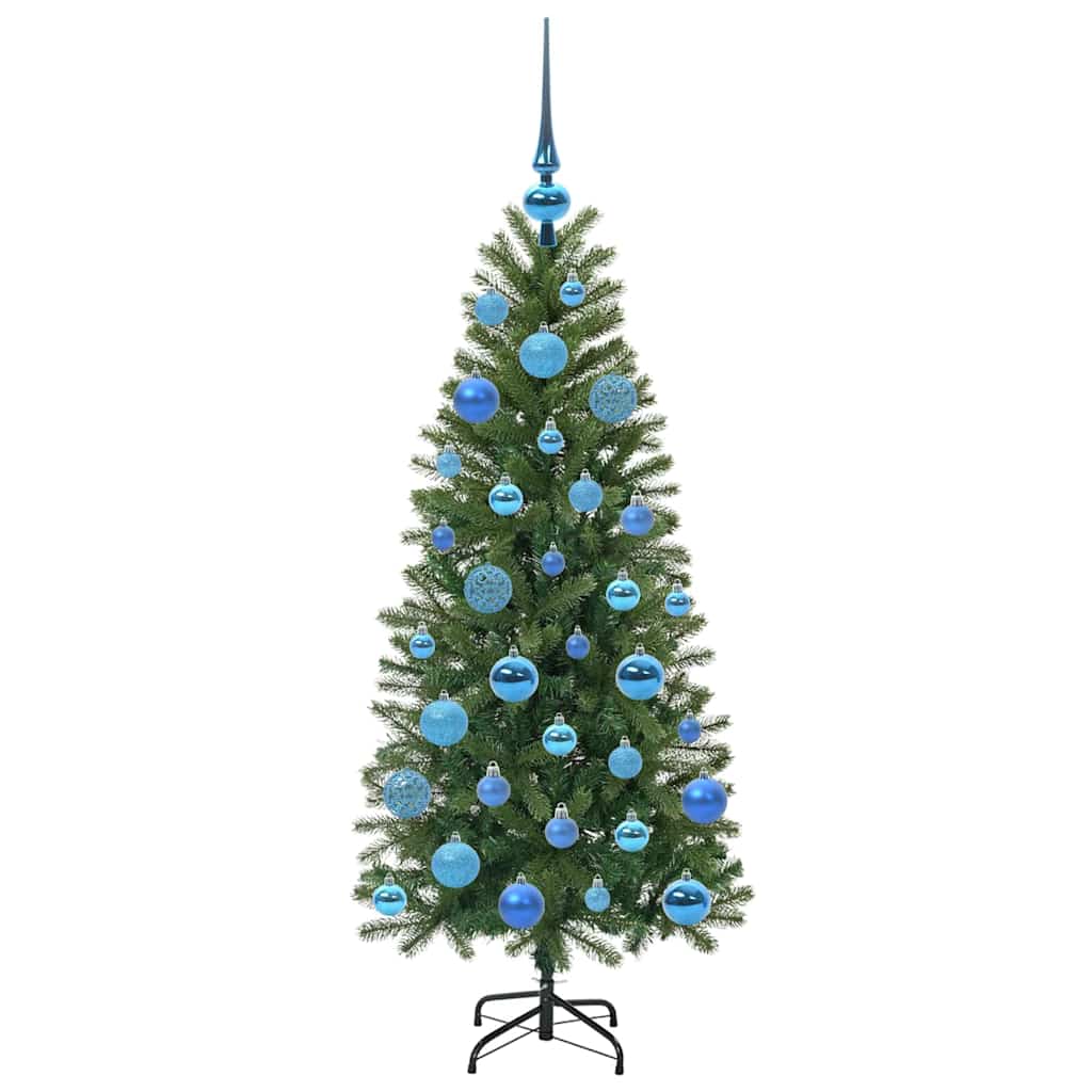 Kunstkerstboom met 150 LED met standaard Groen 120 cm PE en PVC is nu te koop bij PeponiXL, paradijselijk wonen!